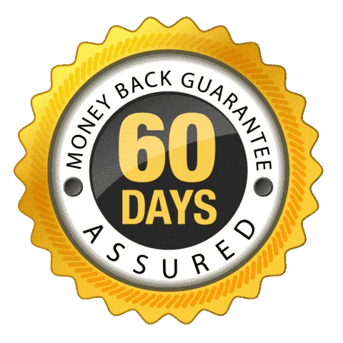 Synaptigen 60 day money back guarantee seal badge